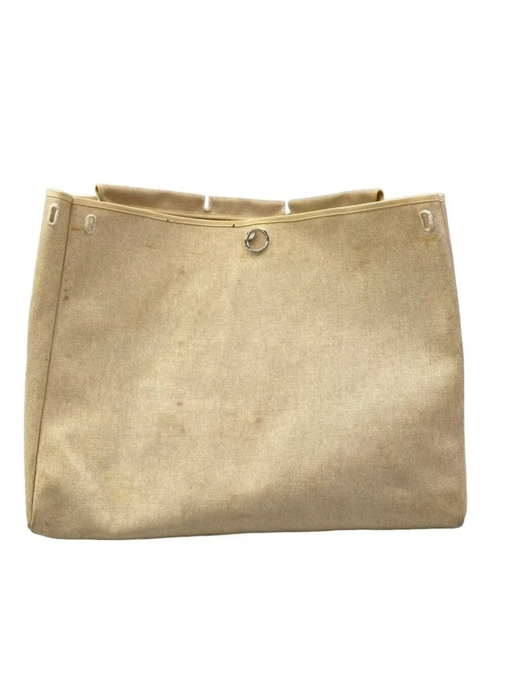 Hermes Handbag Herbag GM Ivory Brown